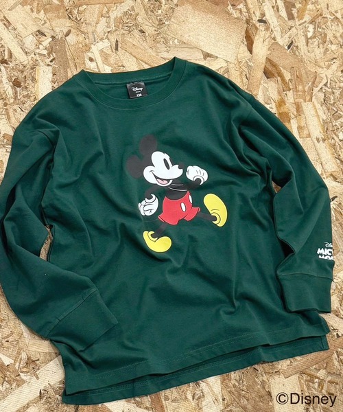 Disney（ディズニー） tシャツ MICKEYミッキーマウス キッズ オーバー