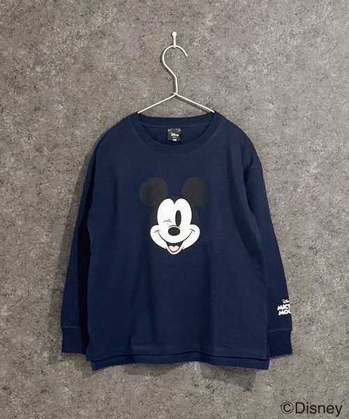 Disney（ディズニー） tシャツ MICKEYミッキーマウス キッズ オーバー