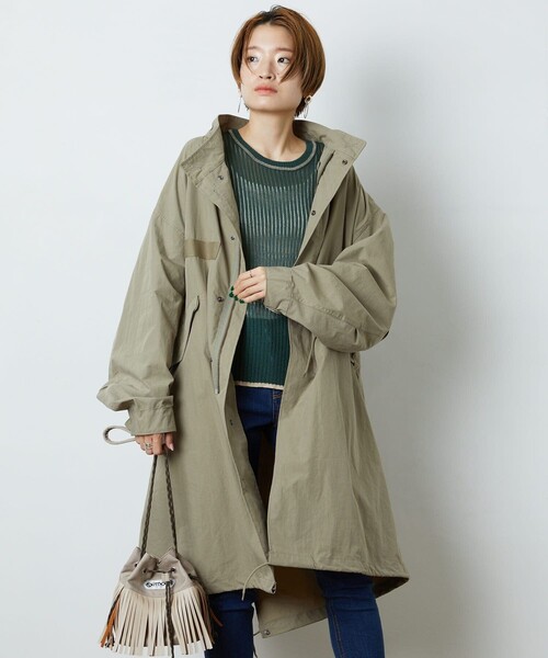 FREAK'S STORE（フリークスストア） モッズコート フリ- ベージュ