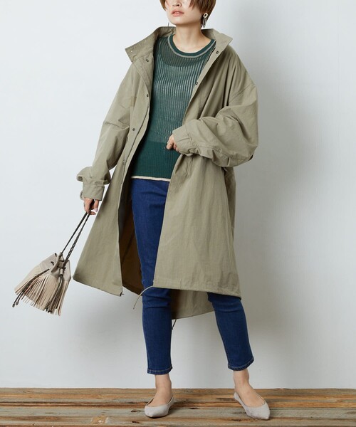 FREAK'S STORE（フリークスストア） モッズコート フリ- ベージュ