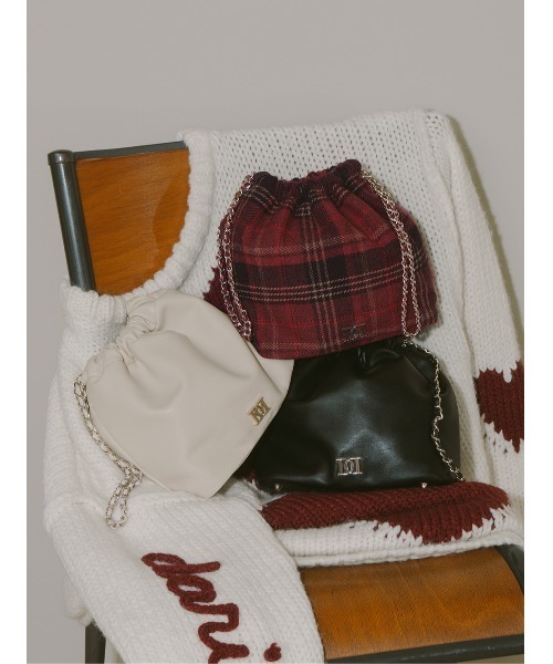 Darich（ダーリッチ） ハンドバッグ チェックドロストバッグ