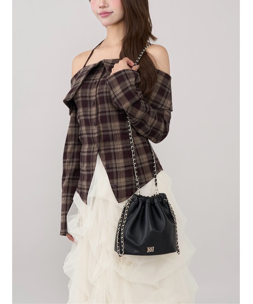 Darich（ダーリッチ） ハンドバッグ チェックドロストバッグ