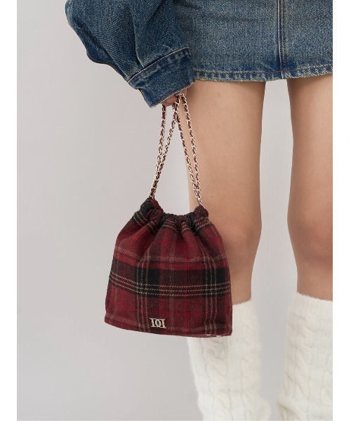 Darich（ダーリッチ） ハンドバッグ チェックドロストバッグ