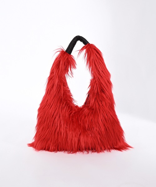 Narcissus（ナルシス） トートバッグ 「大容量」ファーショルダー