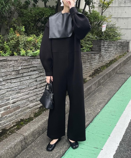 Perna/オールインワンMサイズ PERNA（ペルナ） オールインワン コーデュロイリボンオールインワン