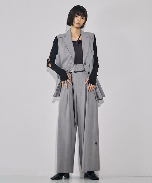 UNITED TOKYO（ユナイテッドトウキョウ） ベスト ジレ バイアスカット