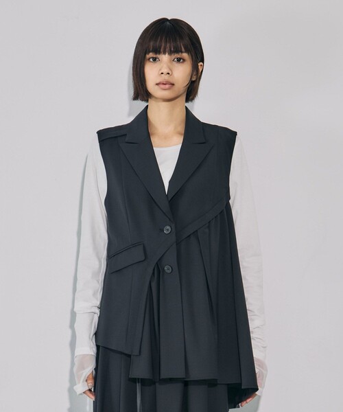 UNITED TOKYO（ユナイテッドトウキョウ） ベスト ジレ バイアスカット