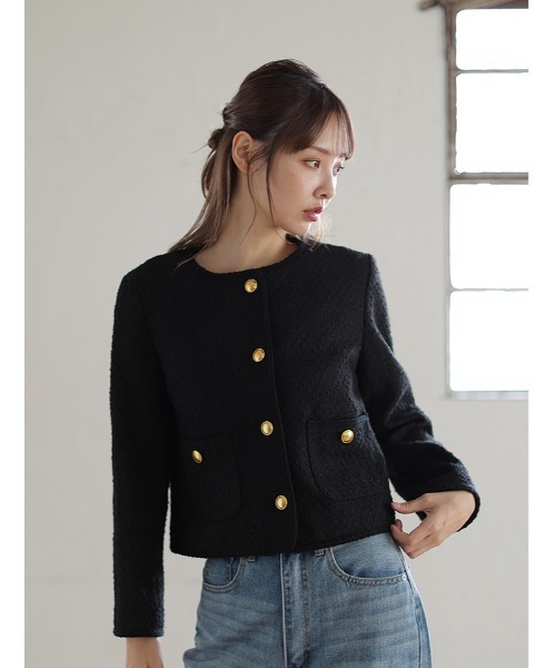 fifth（フィフス） ジャケット テーラードジャケット ノーカラー
