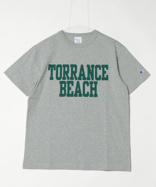 「Champion」 半袖Tシャツ M グレー レディース_画像2