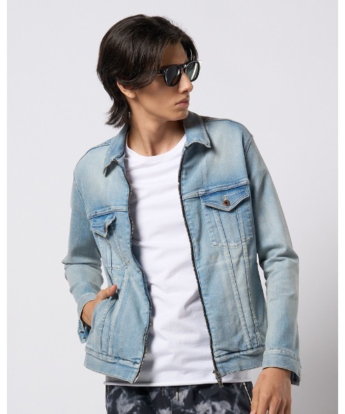 wjk ブルゾン アウター denim zip blouson メンズ : ZOZOTOWN Yahoo!店