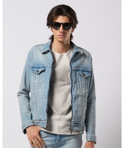 wjk ブルゾン アウター denim zip blouson メンズ : ZOZOTOWN