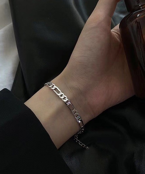 ARCHIVER ブレスレット 「Bz」チェーンシルバーブレスレット/ユニ