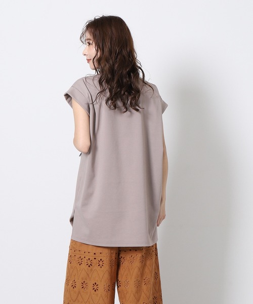 「Re.Verofonna」 半袖カットソー MEDIUM グリーン レディース_画像3