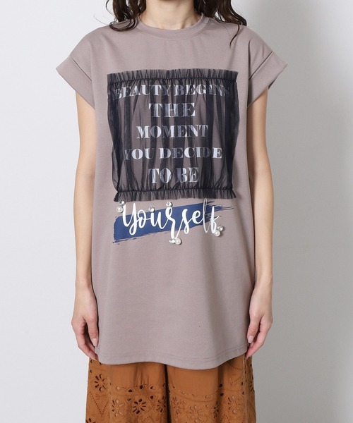 「Re.Verofonna」 半袖カットソー MEDIUM グリーン レディース_画像5