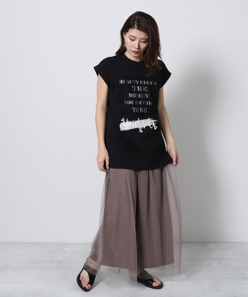 「Re.Verofonna」 半袖カットソー MEDIUM グリーン レディース_画像8