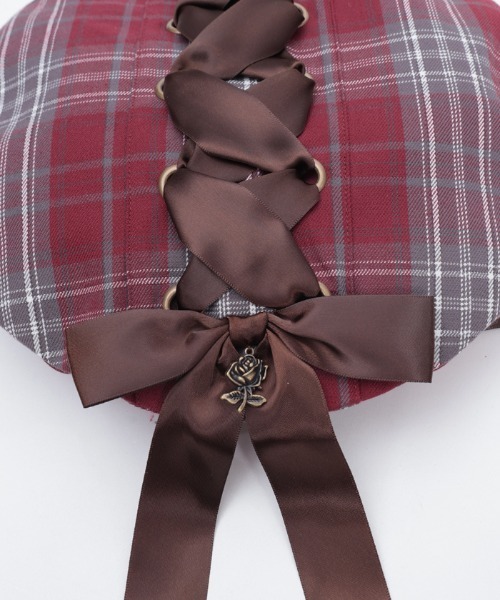 axes femme（アクシーズ ファム） 帽子 ベレー帽 タータンチェック