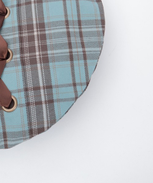 axes femme（アクシーズ ファム） 帽子 ベレー帽 タータンチェック