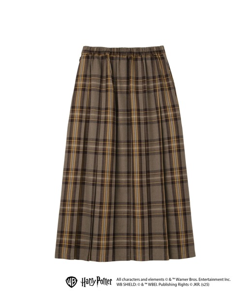 EAST BOY ハリー・ポッター チェックスカートミニ 9号 スリザリン 無地