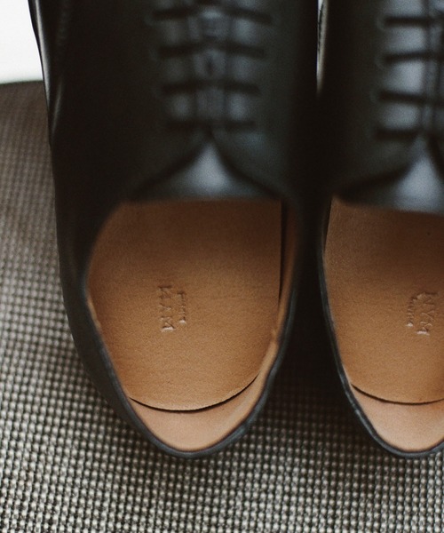 WYM LIDNM ビジネスシューズ GENUINE LEATHER PLAIN DERBY SHOES