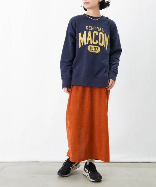 LUCA レディラックルカ　LC/LLL　シフォン切替ハイネック裏毛トレーナー LUCA/LADY LUCK LUCA - LUCA レディラックルカ LC/LLL シフォン切替