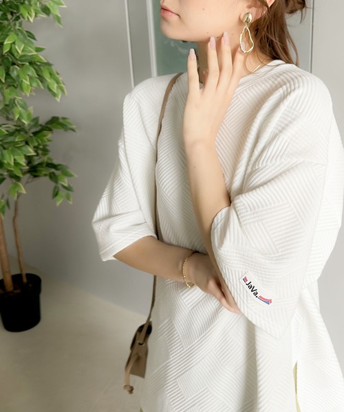 「Java」 半袖Tシャツ X-LARGE ブラック レディース_画像5