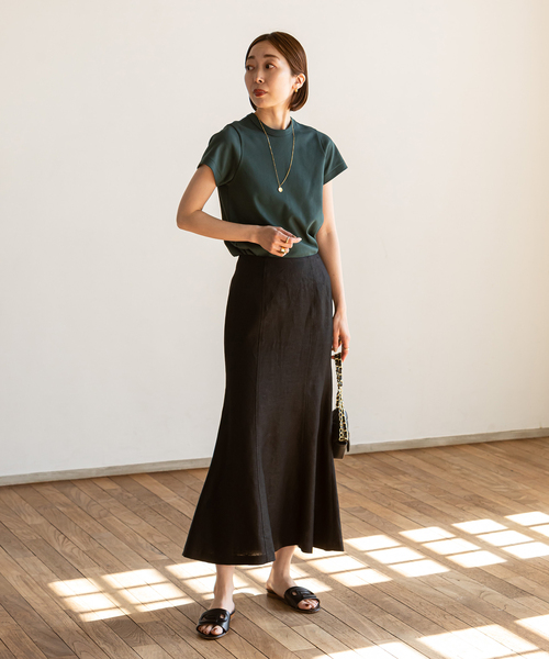 「NOBLE」 スカート 34 ブラック レディース_画像7