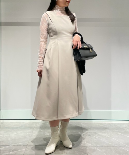 CELFORD（セルフォード） ノースリーブワンピース 36 ベージュ