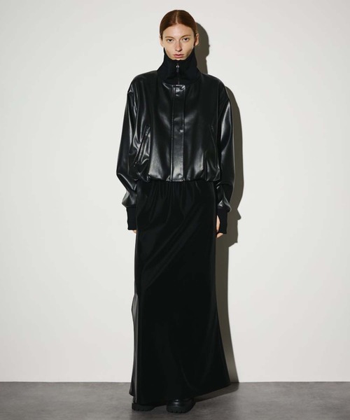 RIM.ARK ブルゾン アウター 「RIM.ARK/リムアーク」Synthetic leather