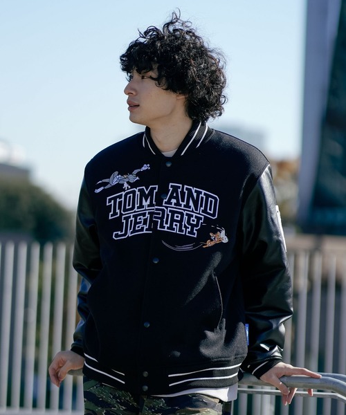 スタジャン 「SEQUENZ/シークエンズ」TOM＆JERRY トムとジェリー