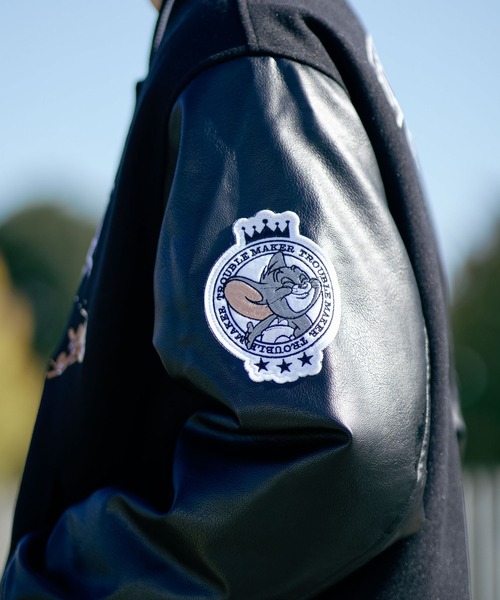 スタジャン 「SEQUENZ/シークエンズ」TOM＆JERRY トムとジェリー