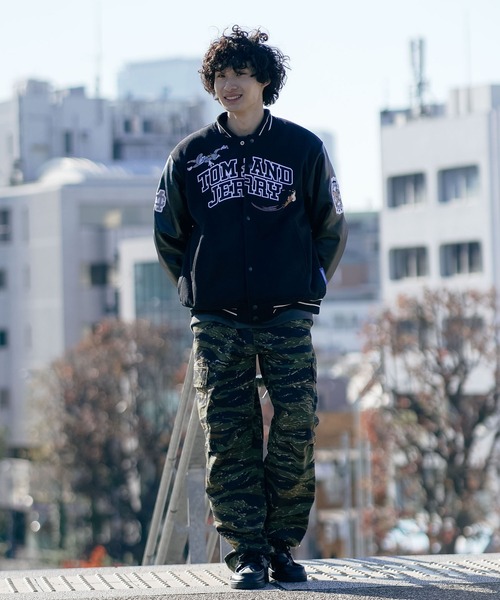 スタジャン 「SEQUENZ/シークエンズ」TOM＆JERRY トムとジェリー