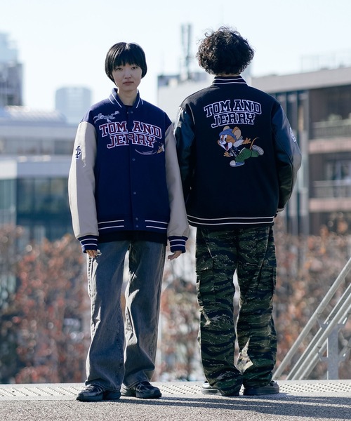 スタジャン 「SEQUENZ/シークエンズ」TOM＆JERRY トムとジェリー