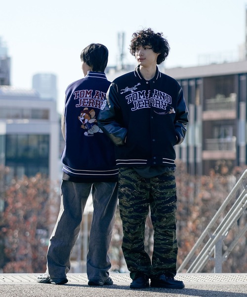 riize スタジャン ROXY VIBES SINCE 1990 JACKET スタジャン RJK234601T_BLK 光沢のある