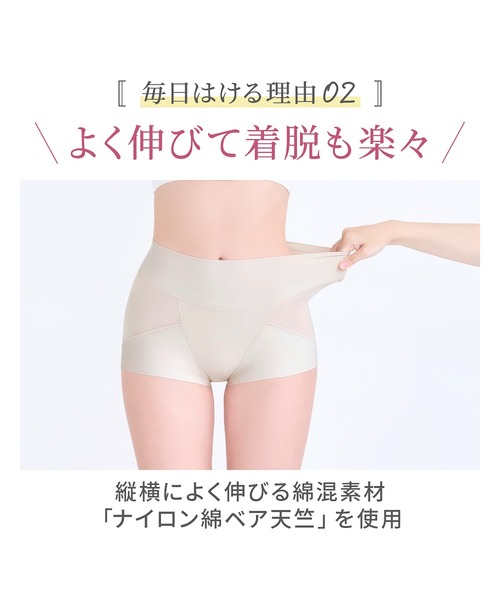 BRADELIS NewYork（ブラデリスニューヨーク） ショーツ ゆきねえ365綿