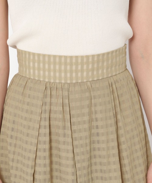 「mysty woman」 フリルスカート FREE アイボリー レディース_画像4