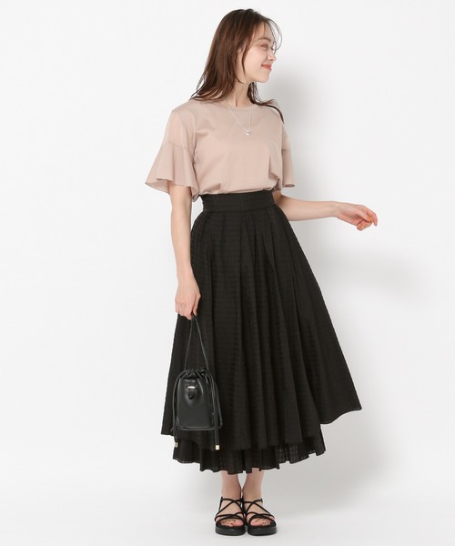 「mysty woman」 フリルスカート FREE アイボリー レディース_画像9