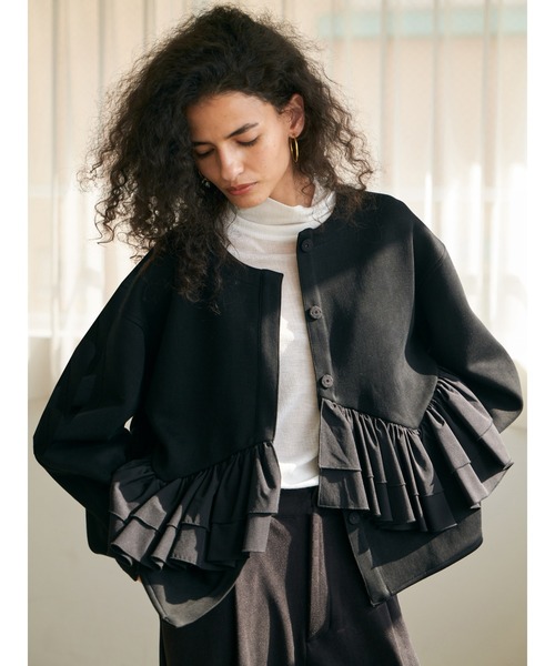 Brown&Street（ブラウンアンドストリート） ジャケット ノーカラー