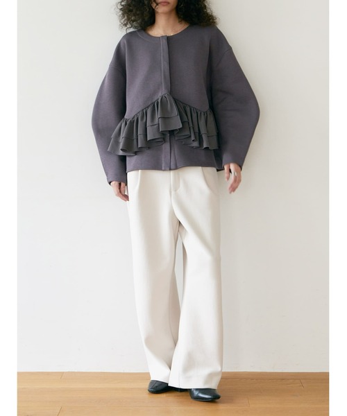 Brown&Street（ブラウンアンドストリート） ジャケット ノーカラー