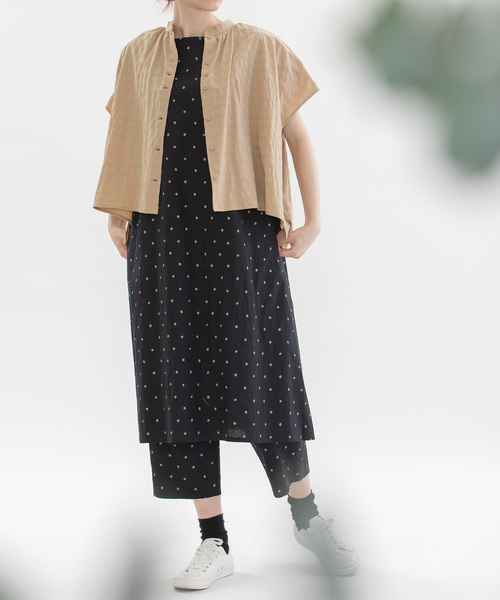 「nop de nod」 イージーパンツ M ダークブルー レディース_画像8