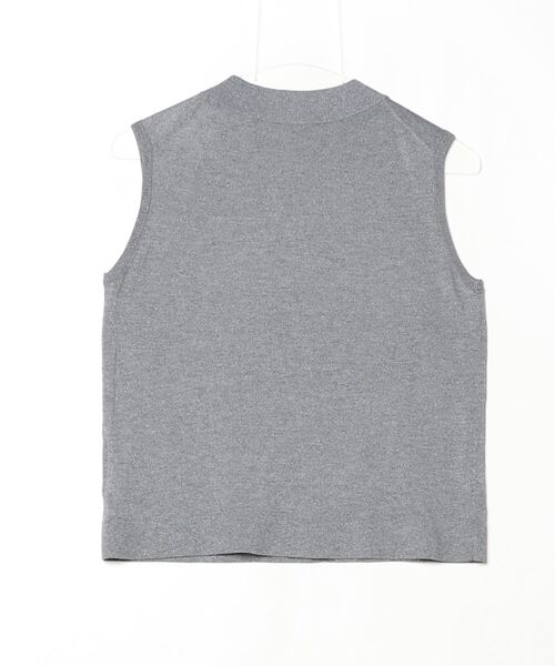 「NOLLEY'S Sophi」 ノースリーブニット 38 グレー レディース_画像2