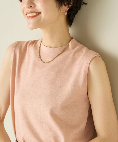 「NOLLEY'S Sophi」 ノースリーブニット 38 グレー レディース_画像7