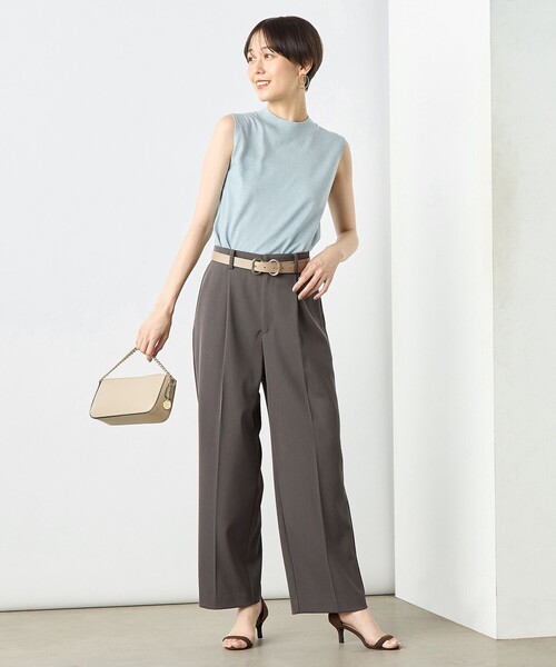 「NOLLEY'S Sophi」 ノースリーブニット 38 グレー レディース_画像8