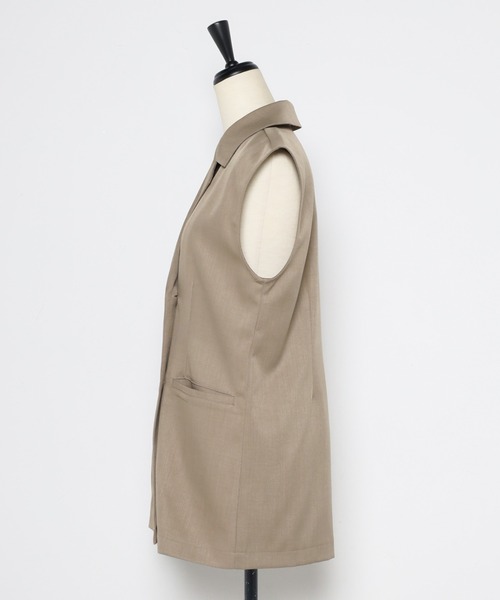 「Bonjour Sagan」 ベスト FREE ブラック レディース_画像4