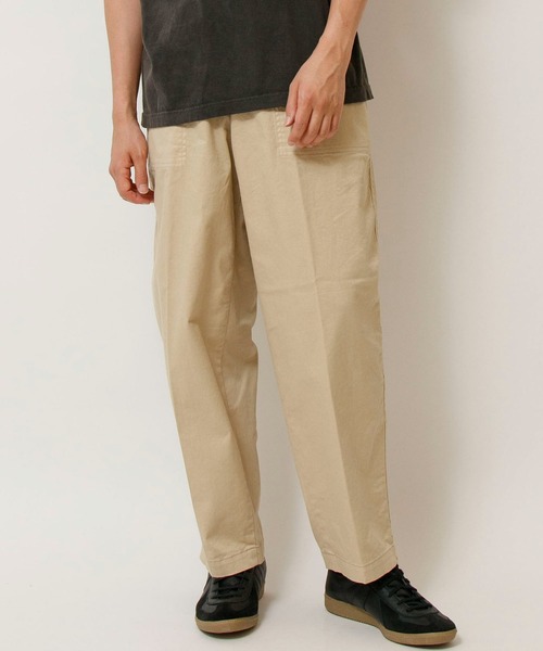 「Johnbull」 イージーパンツ SMALL ベージュ メンズ_画像2