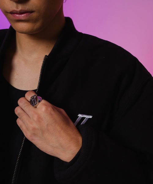 「D.TT.K」 ブルゾン MEDIUM ブラック メンズ_画像5