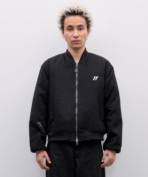 「D.TT.K」 ブルゾン MEDIUM ブラック メンズ_画像7