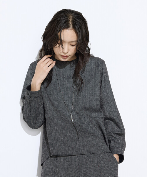 K.T KIYOKO TAKASE（K.T キヨコ タカセ） ブラウス シャツ ピンヘッド