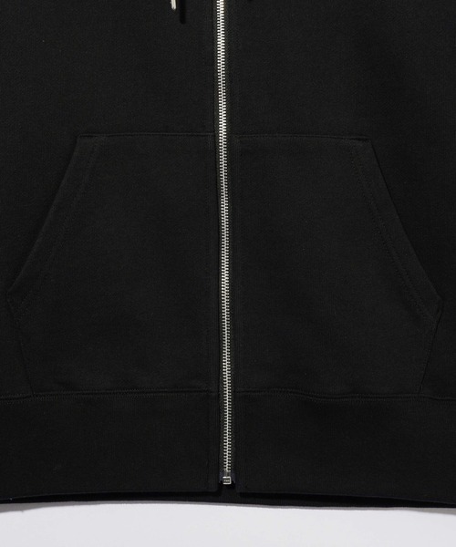 「SILAS」 ジップアップパーカー X-LARGE ブラック メンズ_画像6