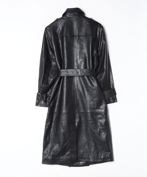 レザージャケット ライダース ALLSAINTS HENDRY TRENCH レディースの画像