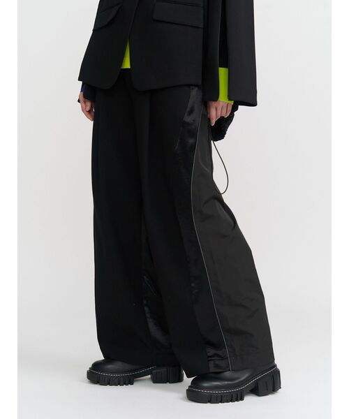 UN3D.（アンスリード） ワイドパンツ パンツ FRONT BACK DOCKING PANTS
